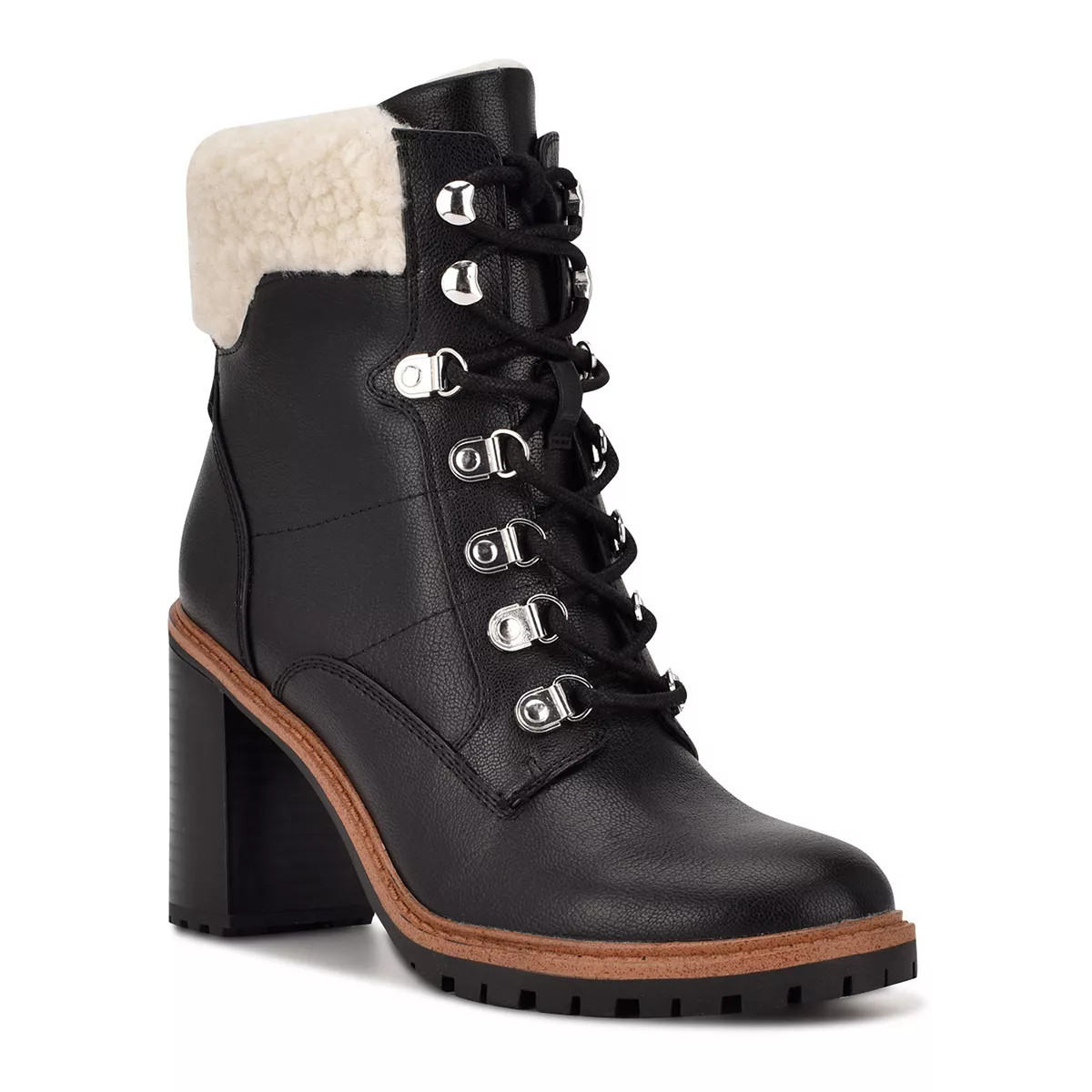 Nine West Peer Women's Sherpa Cuff Ankle Boots | Kohl's