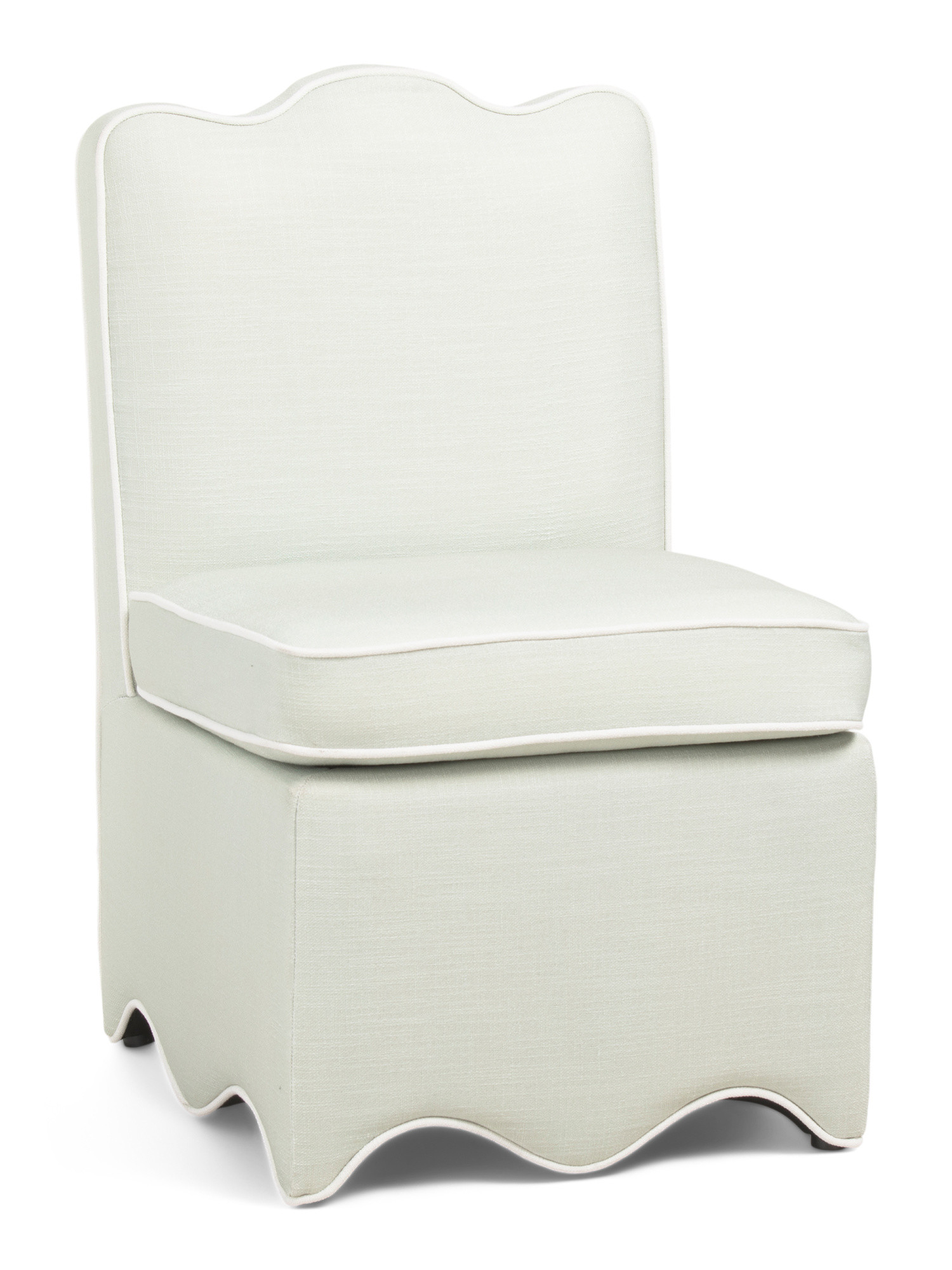 21x33 Scalloped Bottom Skirted Dining Chair | Kitchen & Dining Room | Marshalls | Marshalls