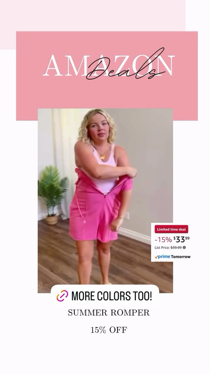 Cute zip up romper on deal today! I have this in two colors and love it

#LTKSaleAlert #LTKMidsize #LTKSeasonal