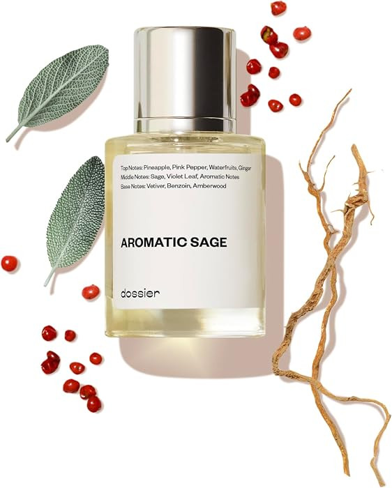 Dossier - Aromatic Sage 1.7 Fl oz (50ml) - Eau de Parfum - Inspired by Valentin's Born in Roma U.... | Amazon (US)