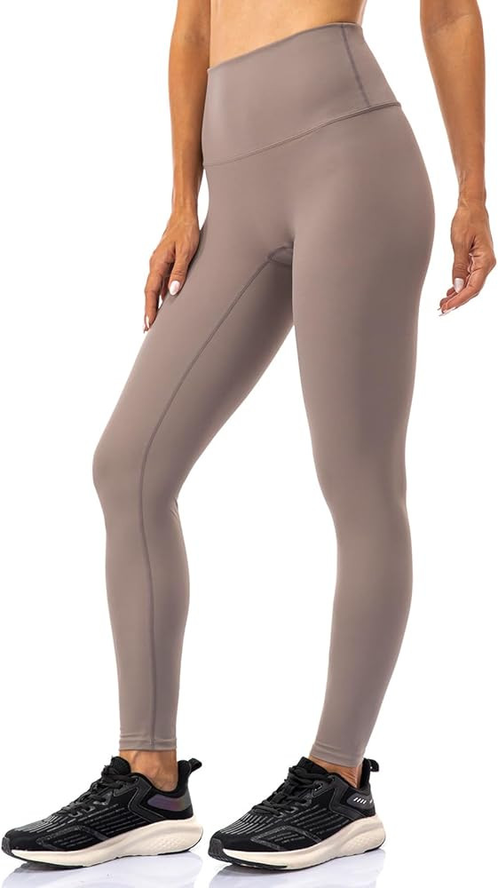 Lavento Women's All Day Soft Yoga Leggings 25"/ 28" - No Front Seam Workout Active Legging for Wo... | Amazon (US)