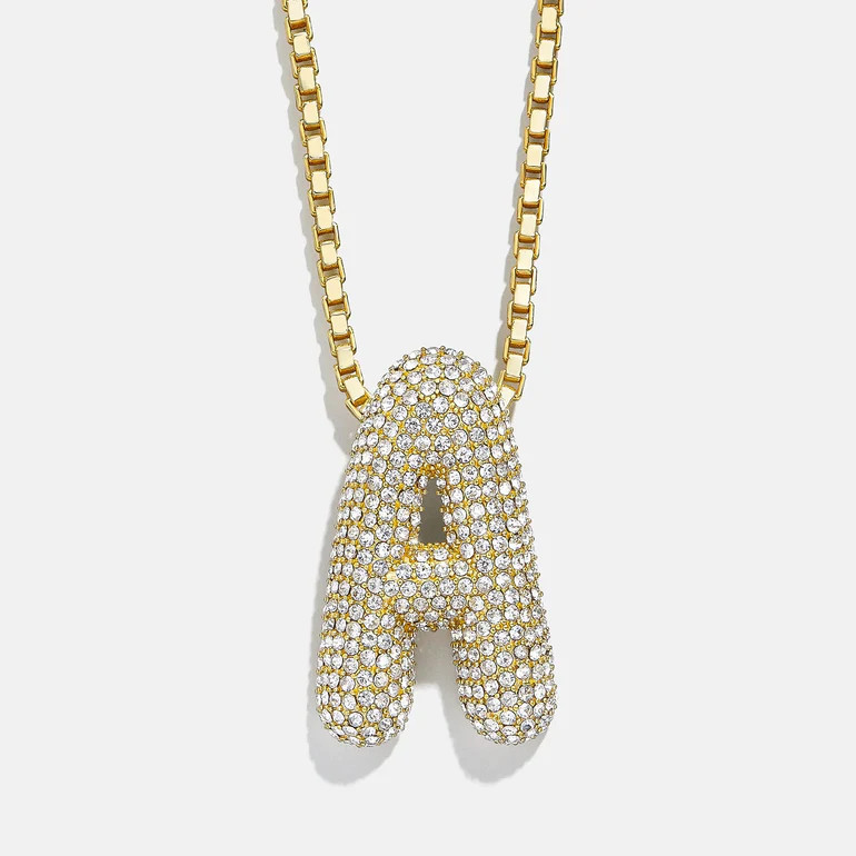 Bubble Initial Necklace | BaubleBar