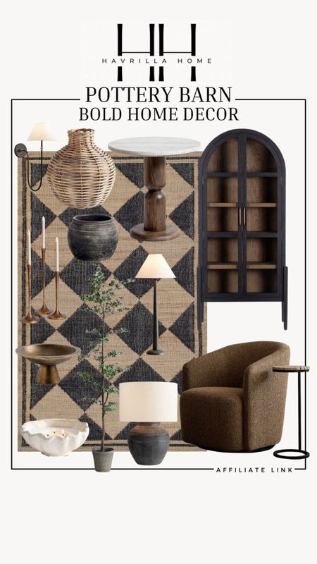 Pottery barn bold home decor, bold home decor favorites, bold home decor, pottery barn, arched cabinet, brown accent chair, bold home decor, rug, throw pillows, ceramic vases, table lamp, styling elements. 

Follow my shop @havrillahome on the @shop.LTK app to shop this post and get my exclusive app-only content!

#liketkit #LTKFindsUnder100 #LTKStyleTip #LTKHome
@shop.ltk
https://liketk.it/4Gl8D

#LTKHome #LTKStyleTip #LTKSaleAlert