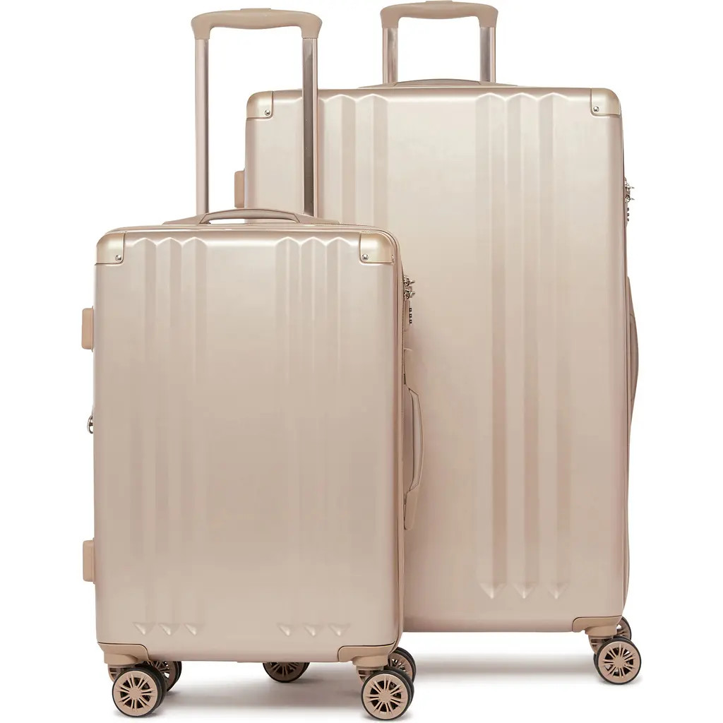 CALPAK Ambeur 2-Piece Spinner Luggage Set in Gold at Nordstrom | Nordstrom