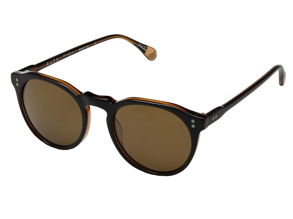 RAEN Optics Remmy 49 (Black/Tan Brown) Sport Sunglasses | Zappos