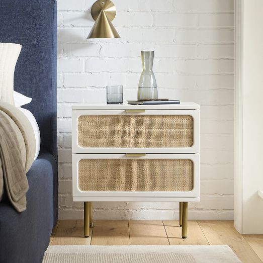 Ida Woven Nightstand (23") | West Elm (US)