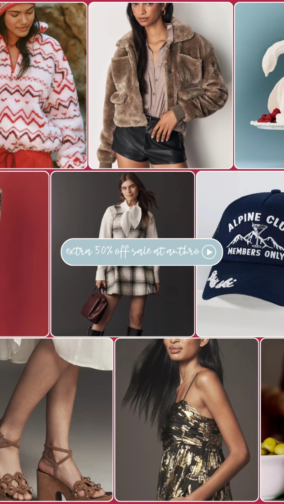 save an extra 50% off at anthro!! 

#LTKFindsUnder100 #LTKSaleAlert #LTKHoliday