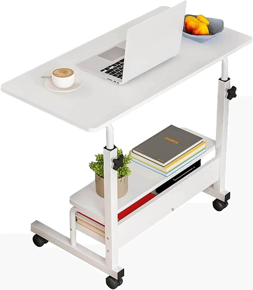 Small Desk for Laptop Small Space Portable Desk Living Room Sofa Bedroom Bedside with Storage Hom... | Amazon (US)