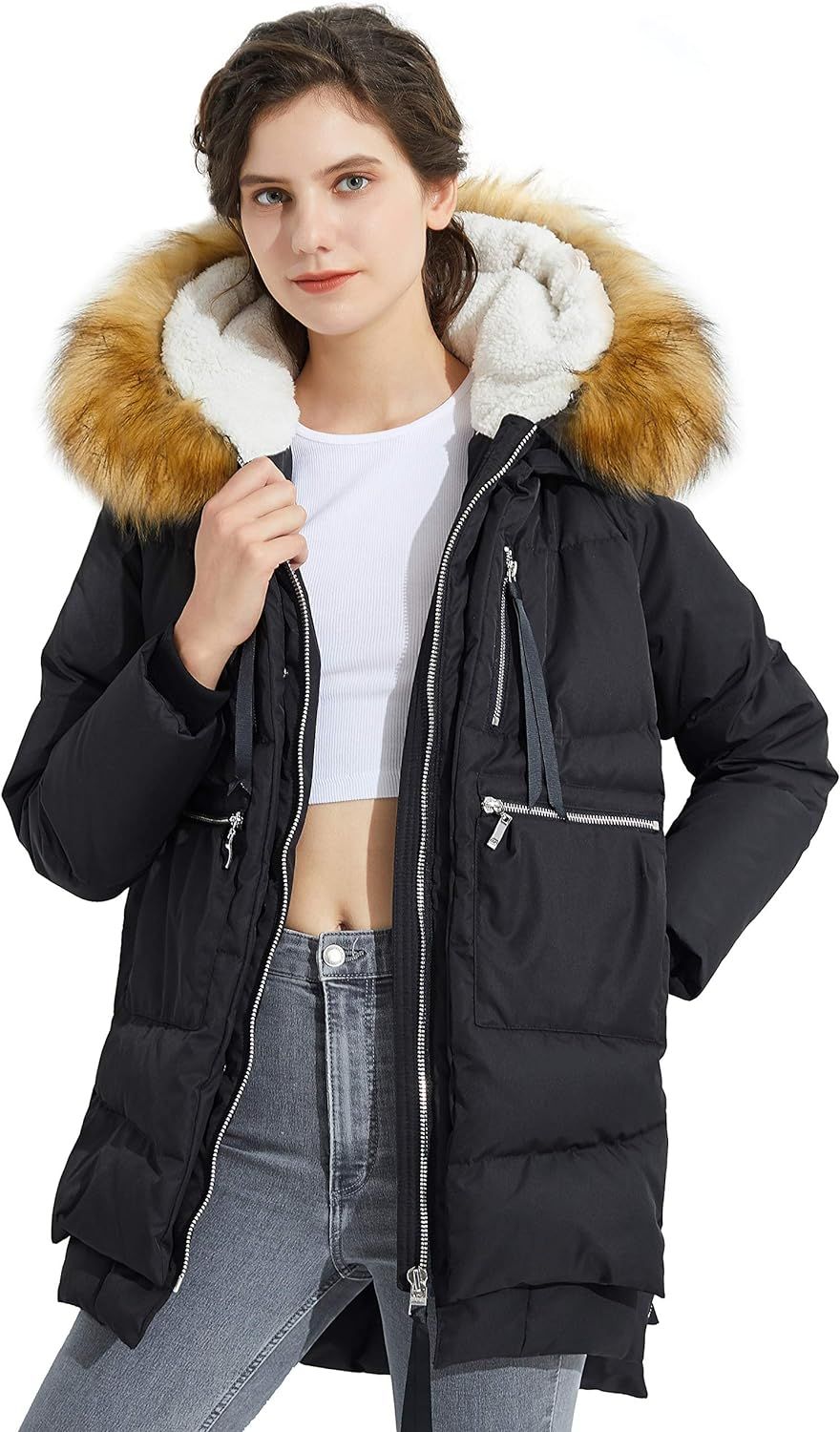 Orolay Women's Thickened Down Jacket | Amazon (US)