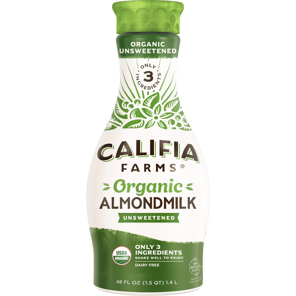 Califia Farms Organic Unsweetened Almond Milk - 48 fl oz | Target