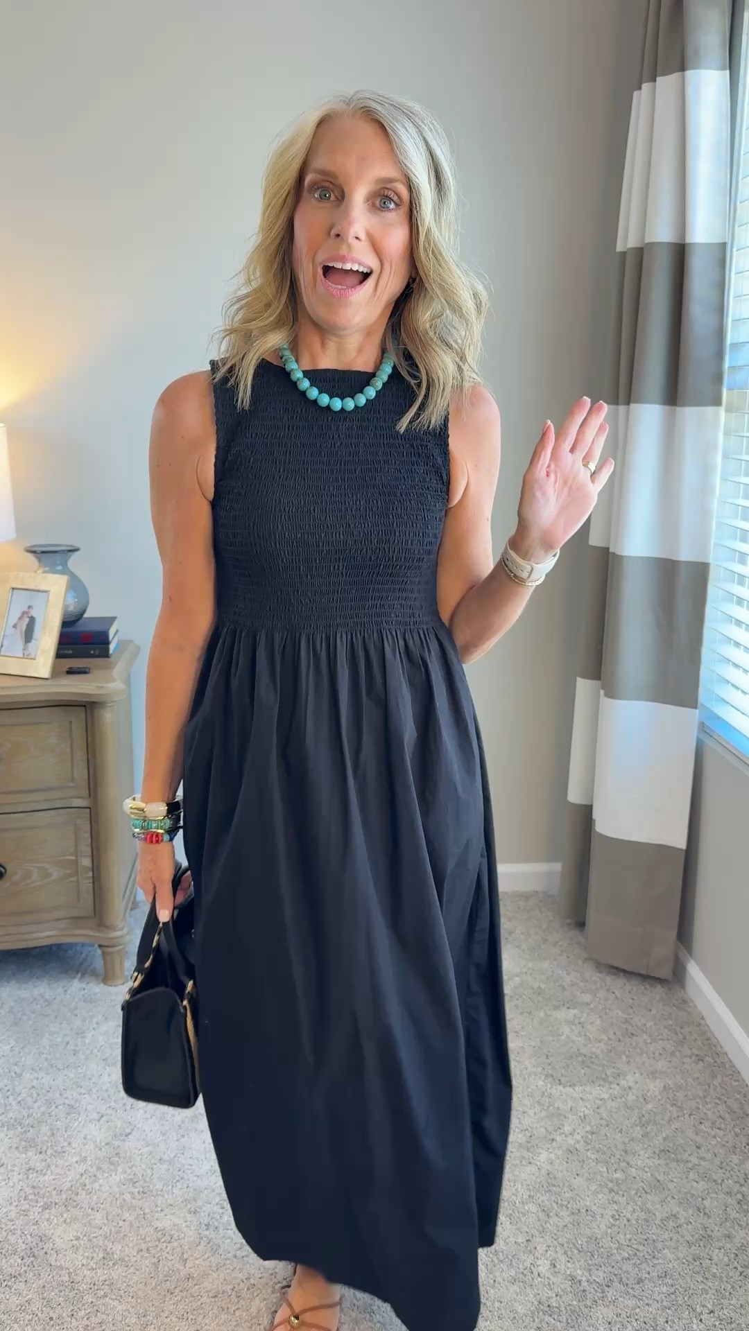 @Quince for the win AGAIN. Wearing XS in this classic LBD. Great for work, church, funerals, dinner out.

#LTKgrwm #LTKootd #LTKOver40