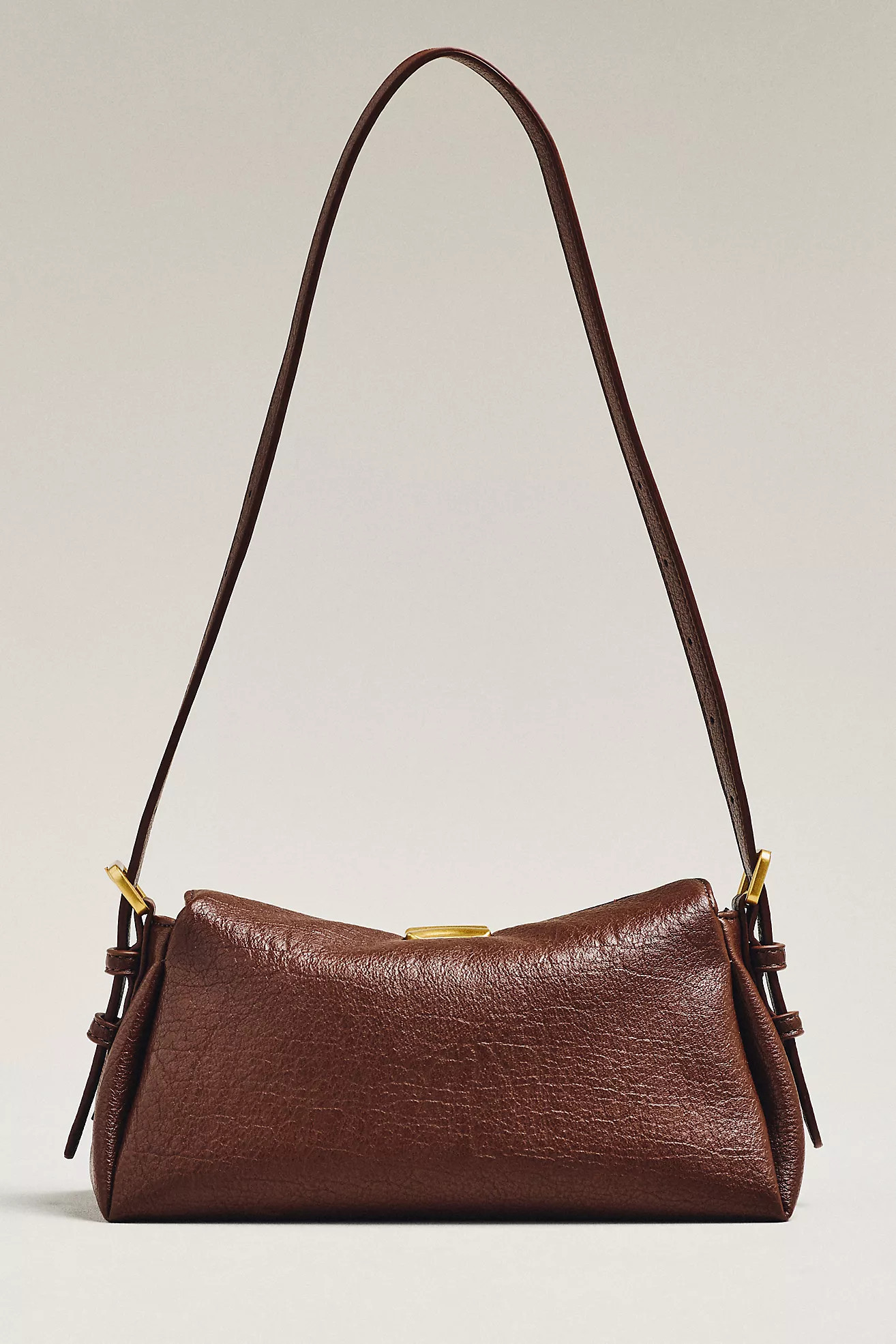 Slouchy Faux-Leather Crossbody Bag | Anthropologie (US)