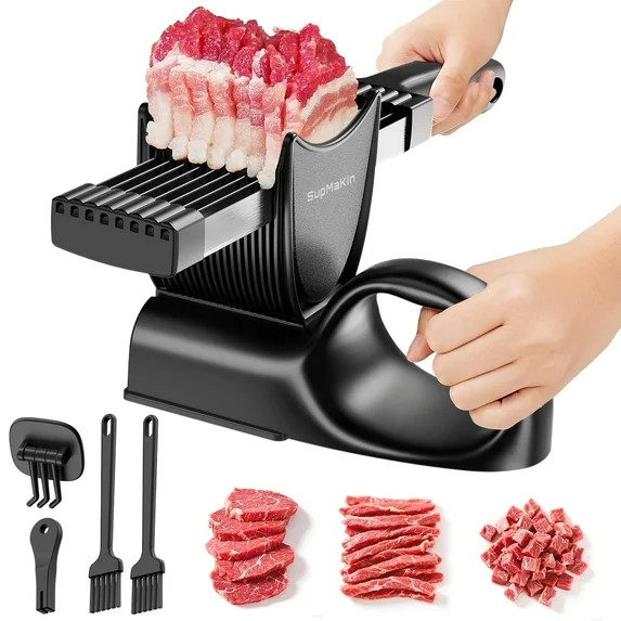 SupMaKin Meat Slicer Cleaver Knives Set, 17-in-1 Stainless Steel Meat Knife for Hot Pot, Barbecue... | Walmart (US)