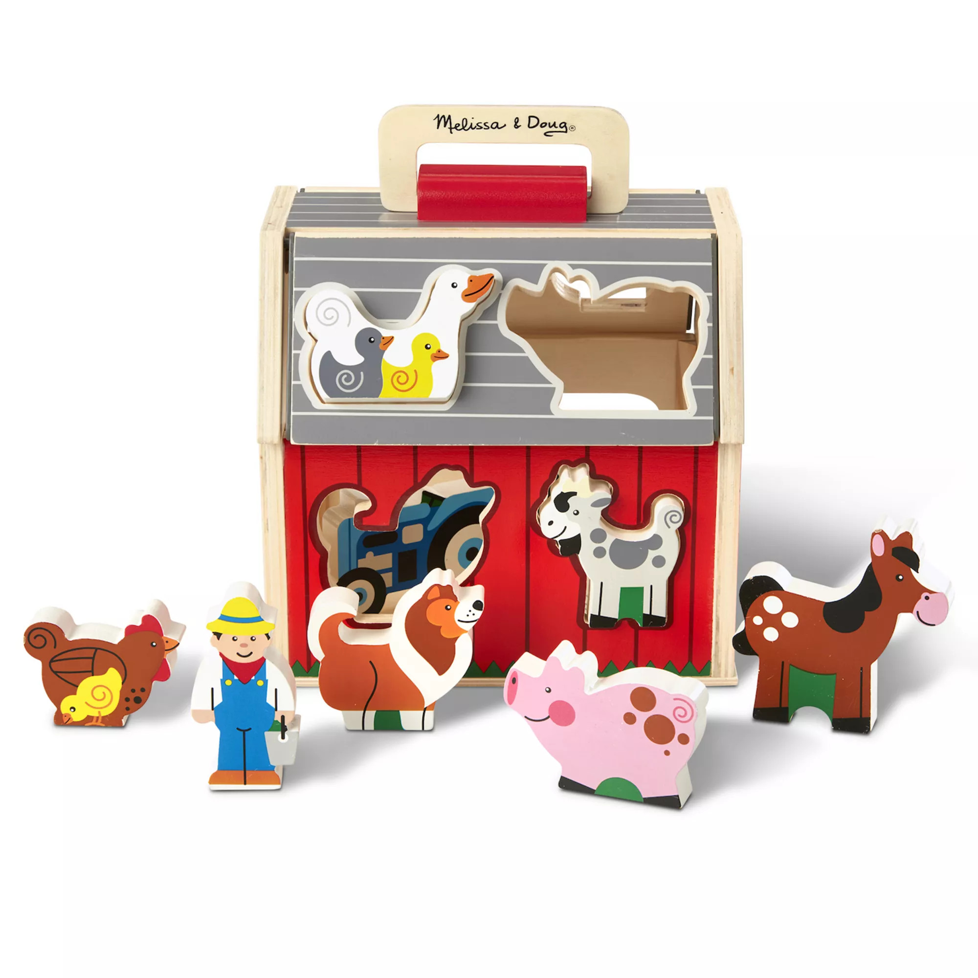 Melissa & Doug Take-Along Sorting Barn | Kohl's