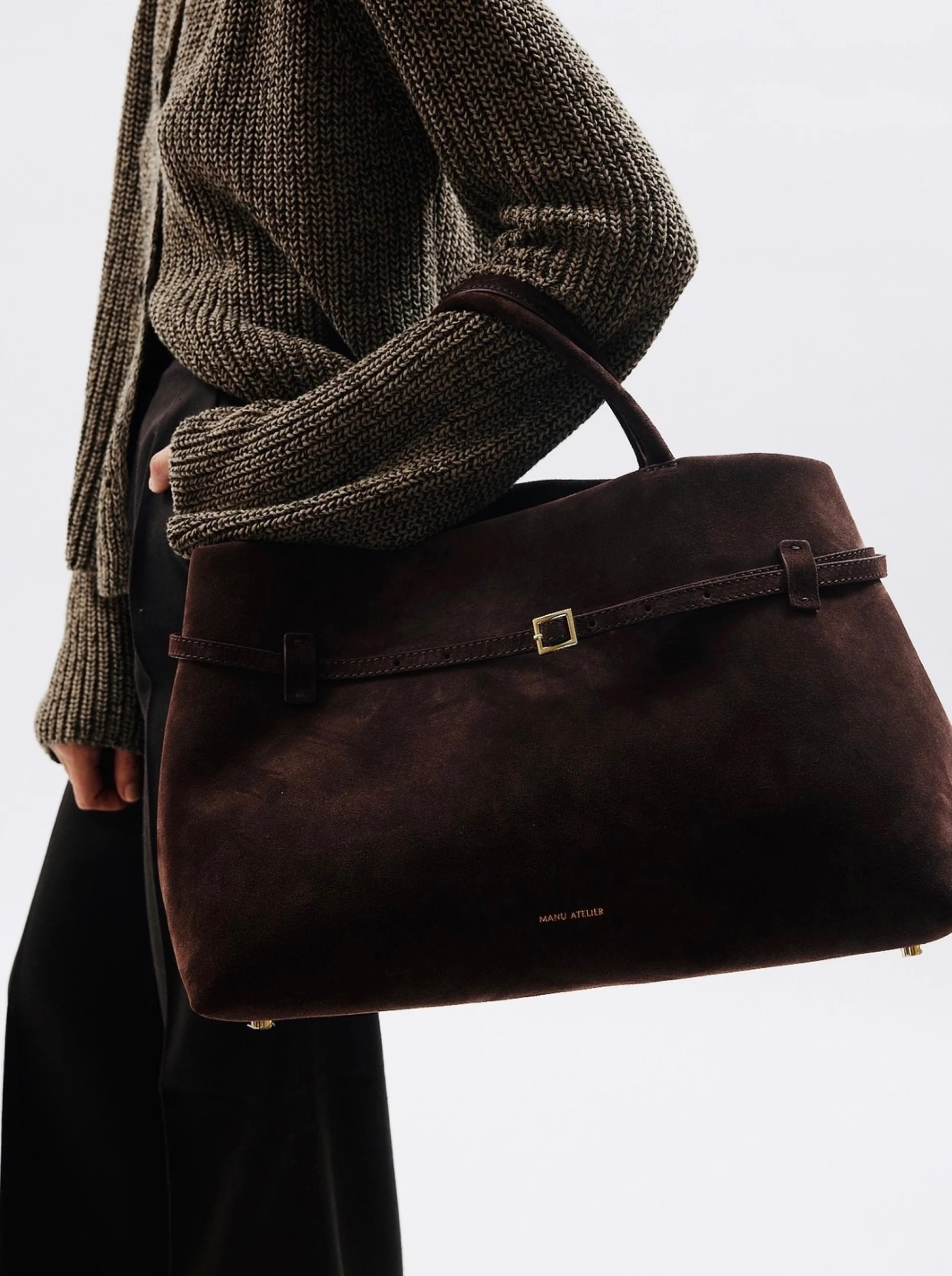 Le Cambon 40 Deep Brown Suede by Manu Atelier | Manu Atelier