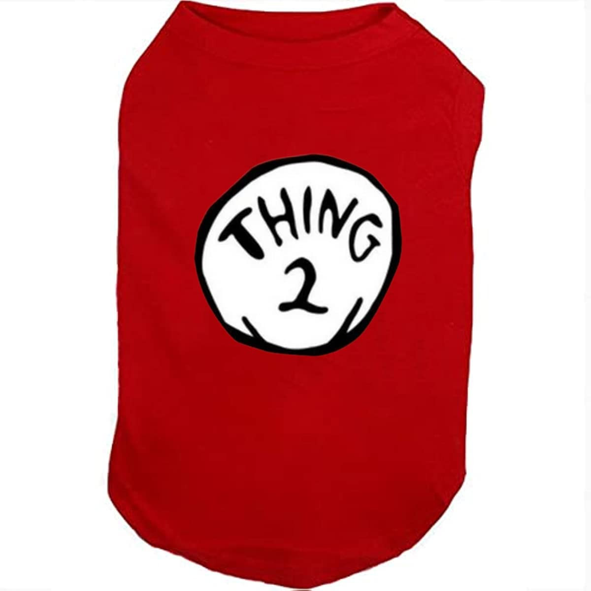 Dog Shirts for Pet Clothes Soft Breathable Puppy Shirts Pop Culture Thing 1 to Thing 9 Printed Pe... | Amazon (US)