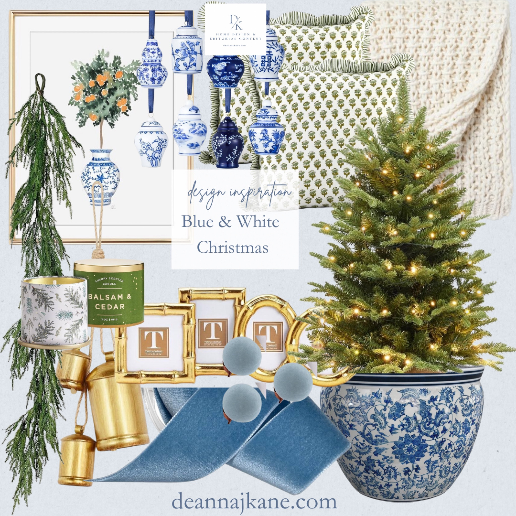 A blue & white Christmas 

#LTKSeasonal #LTKGiftGuide #LTKHoliday