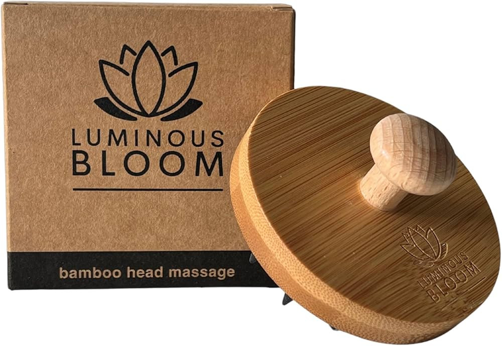 Luminous Bloom Scalp Massager Head Massager Hair Growth Hair Care Scalp Scrub Wet & Dry Hair | Amazon (UK)