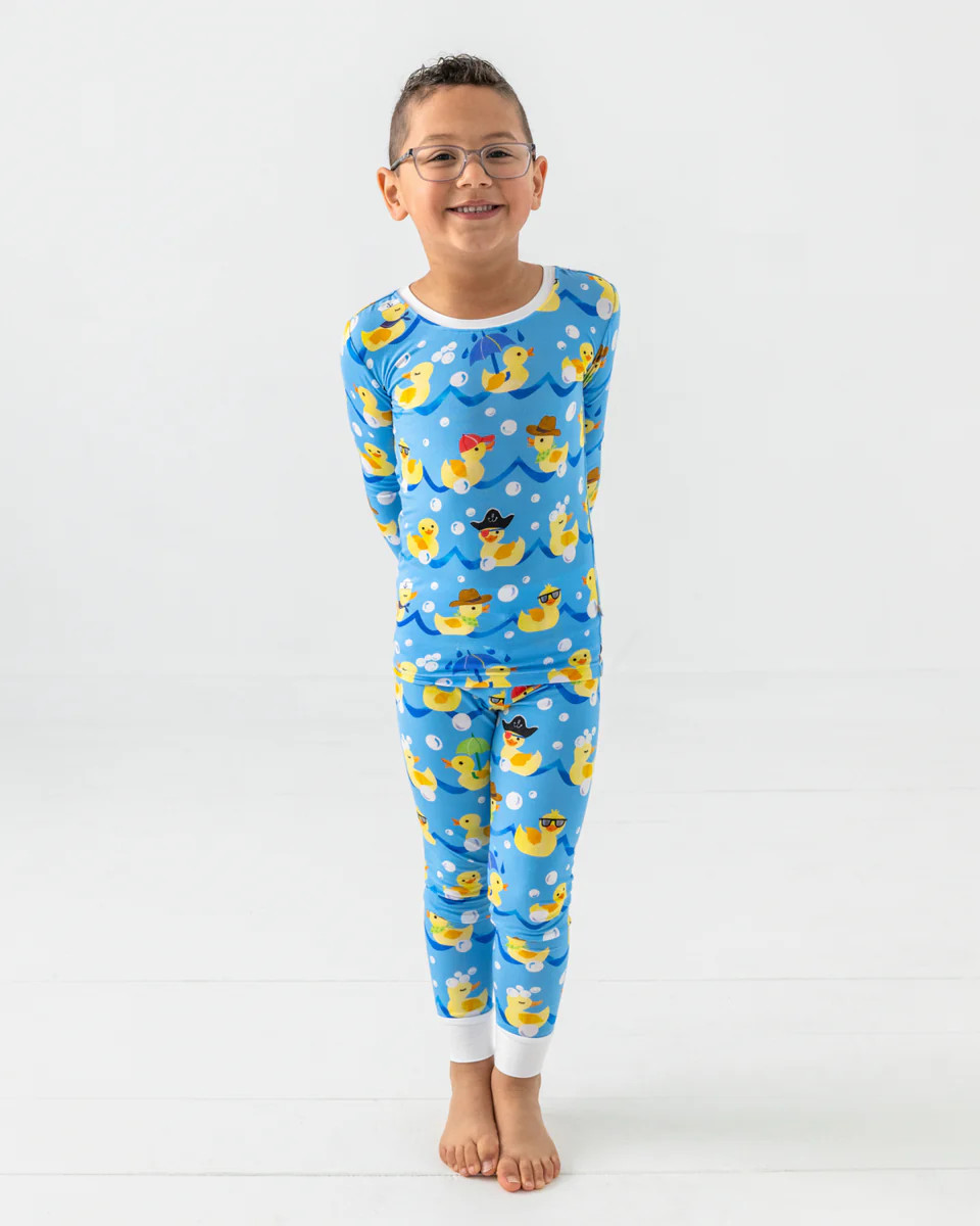 Splish Splash Two-Piece Pajama Set | Little Sleepies