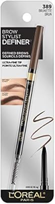 L'Oreal Paris Makeup Brow Stylist Definer Waterproof Eyebrow Pencil, Ultra-Fine Mechanical Pencil... | Amazon (US)