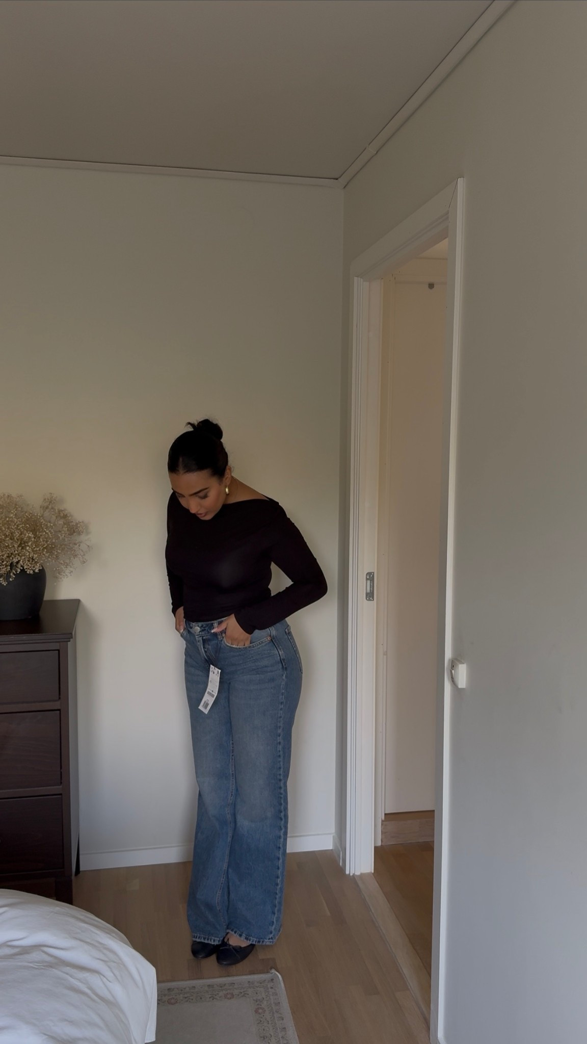 Wearing size 38 in these jeans 

#LTKmidsize #LTKmodest #LTKworkwear