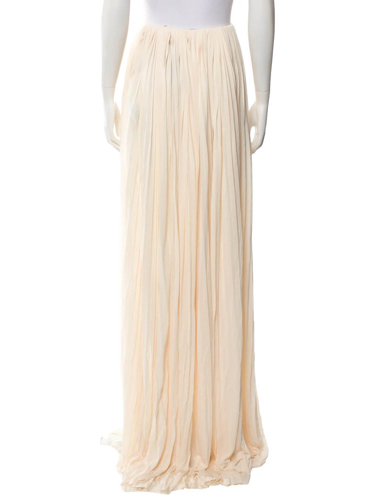 Saint Laurent 2023 Long Skirt w/ Tags - Neutrals Skirts, Clothing - SNT469511 | The RealReal | The RealReal