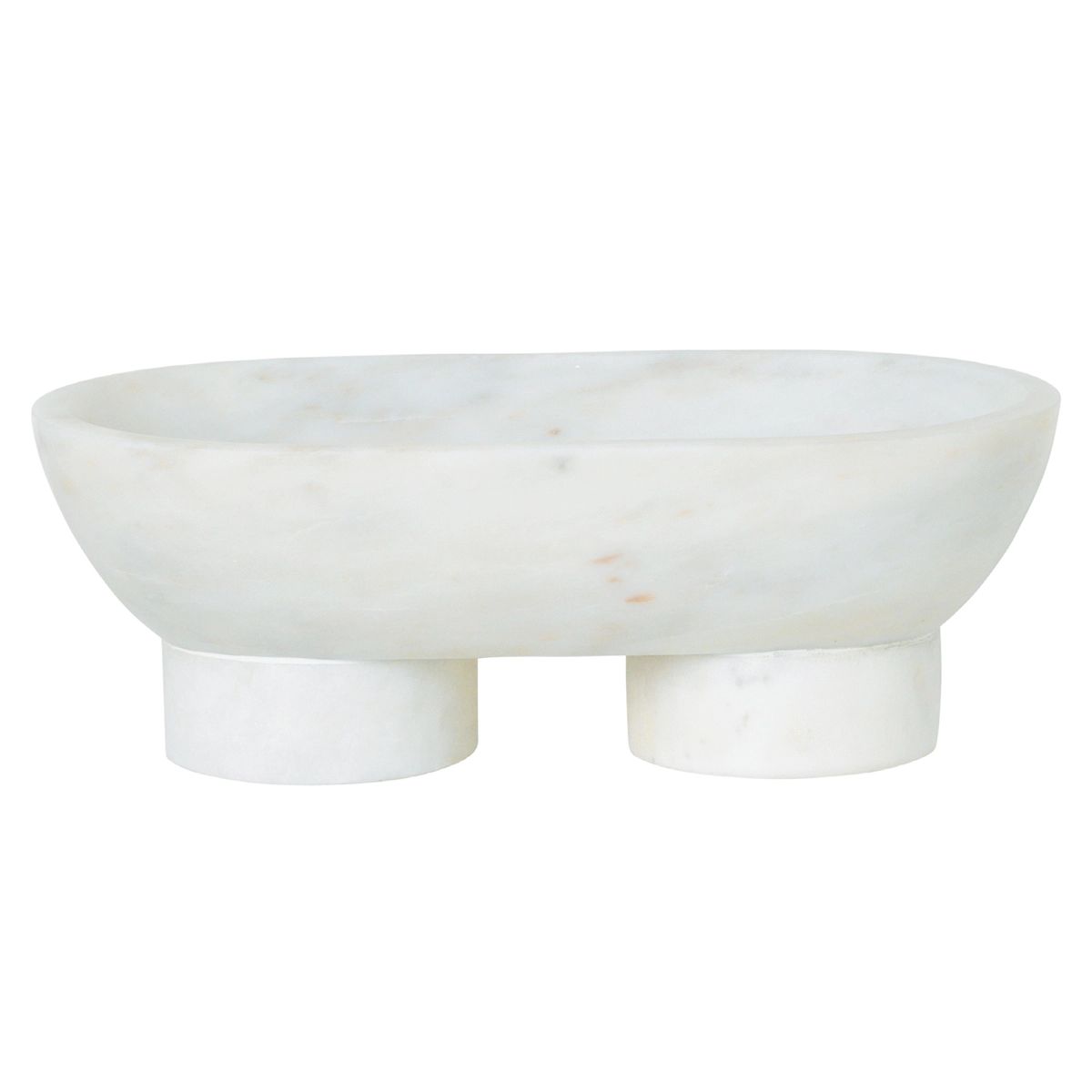 Alza bowl, white marble | Finnish Design Shop (FI)