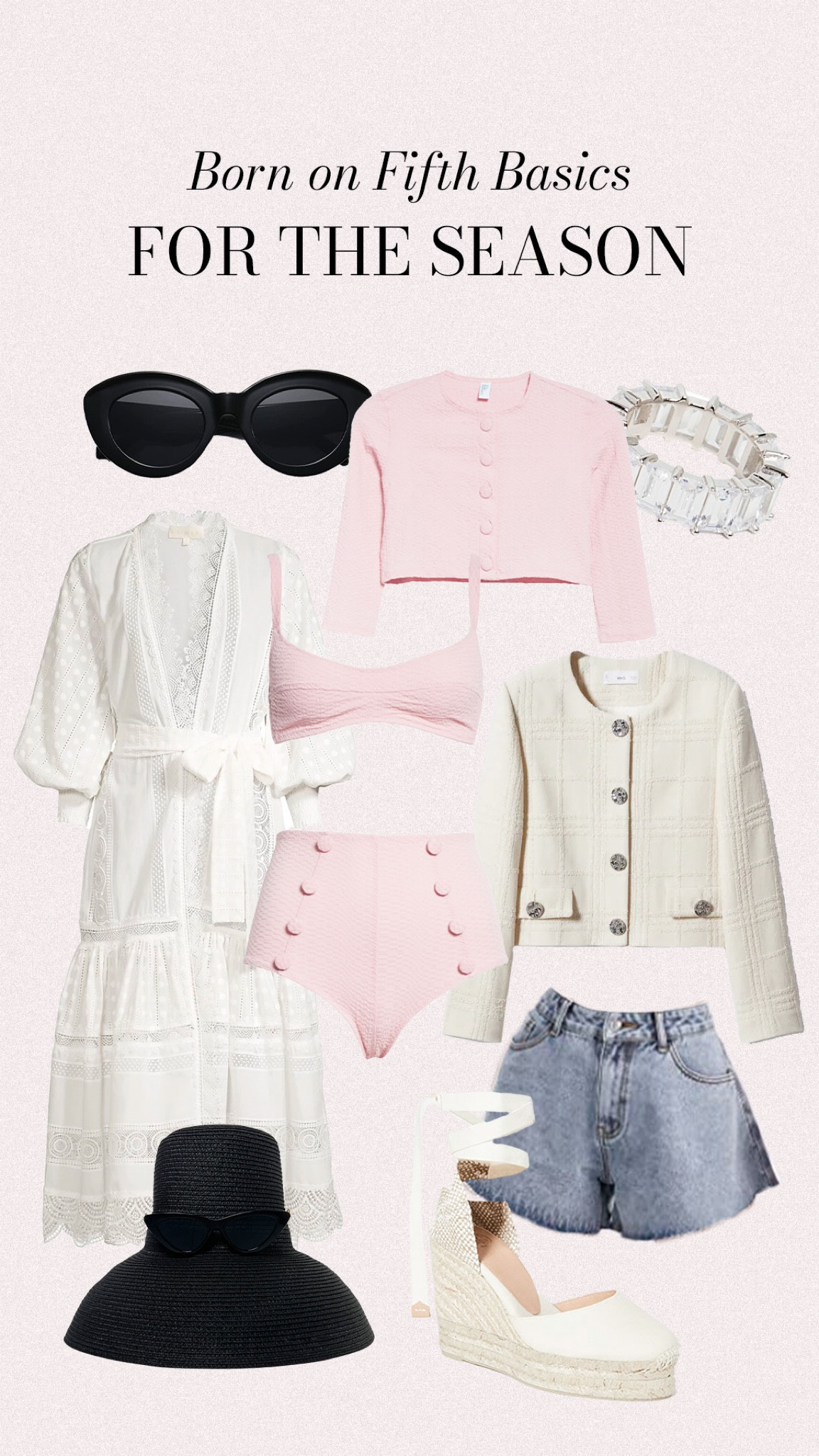 Born on Fifth basics for the spring season! Pieces you need in your closet for layering, throwing on, the pool etc. My tried and true basics I pull from year after year!

#LTKstyletip #LTKswim #LTKunder50