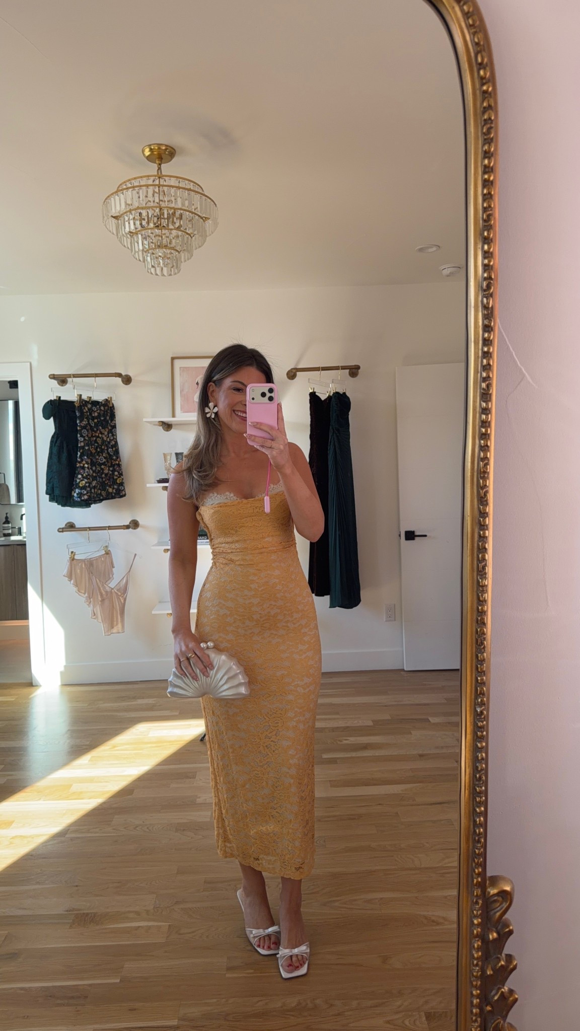 Yellow lace spring wedding guest and event dress from Vici.

Vici code: emerson40
Revolve code: tulip

Wearing my usual small/2

Wedding guest
Formal event
Spring party
Lace
Special occasion

#LTKootd #LTKWedding #LTKSeasonal