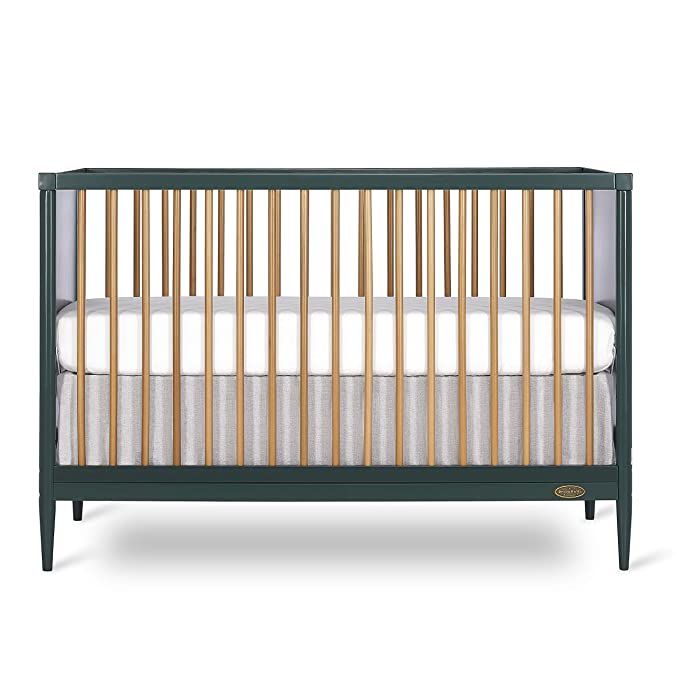 Dream On Me Clover 4-in-1 Modern Island Crib with Rounded Spindles I Convertible Crib I Mid- Cent... | Amazon (US)