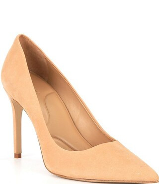 Sampras Nubuck Pointed Toe Pumps | Dillard's