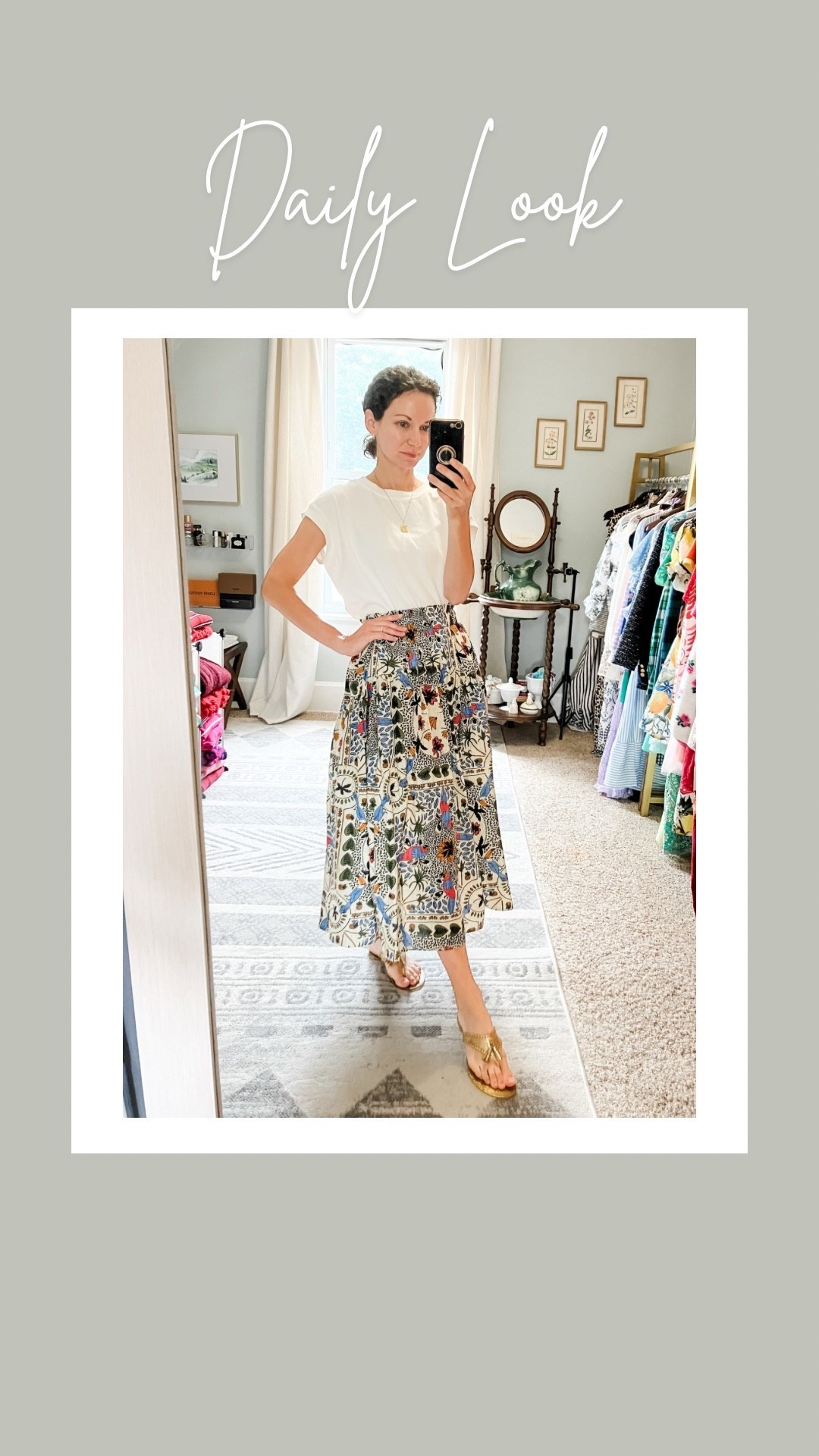 Modest Hot weather outfit!
Modest outfit. Petite outfit. Fun outfit. Neutral outfit. 

#LTKOver40 #LTKPetite #LTKStyleTip