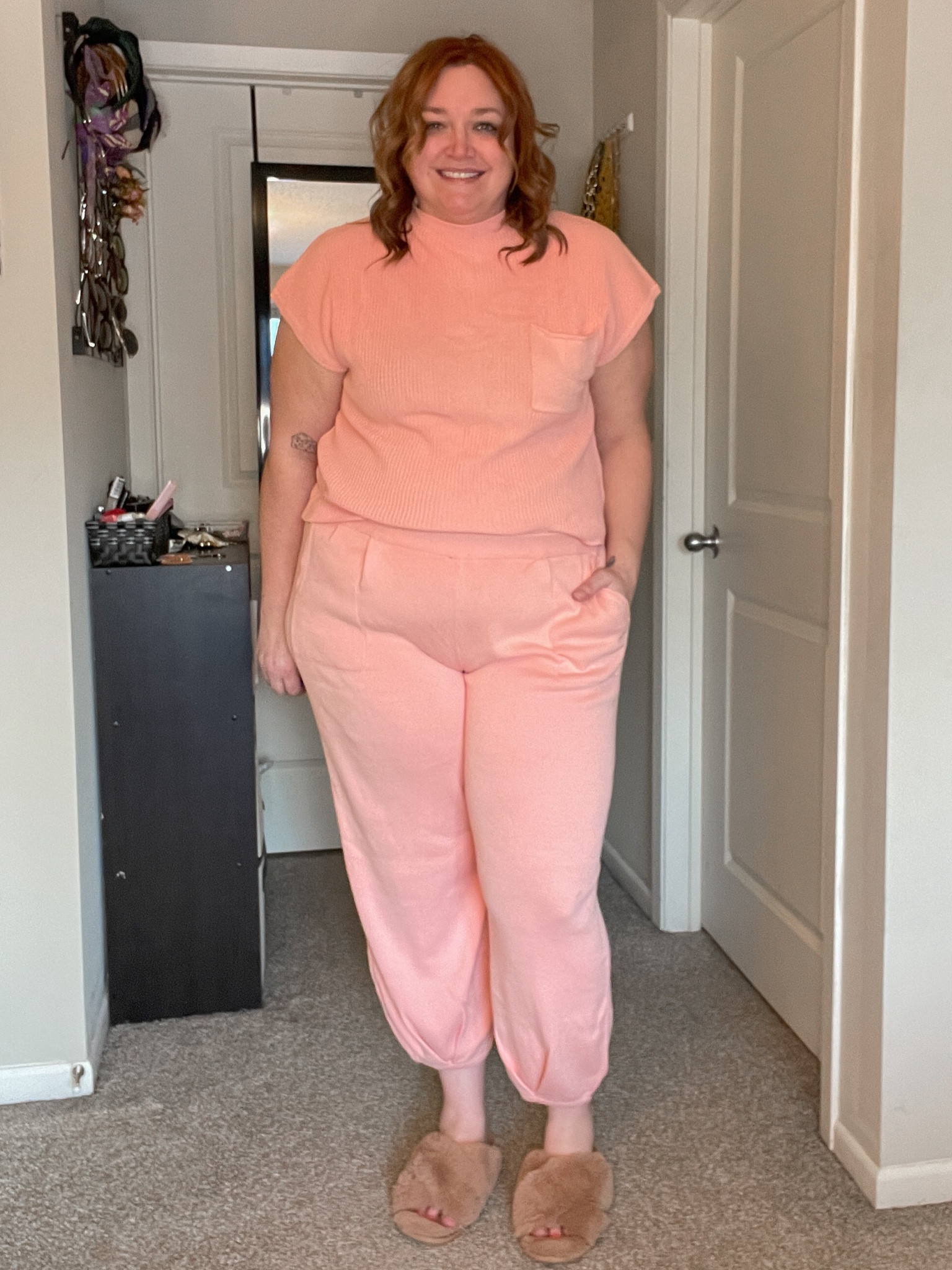 Amazon loungewear set.

#LTKmidsize #LTKfindsunder50 #LTKplussize