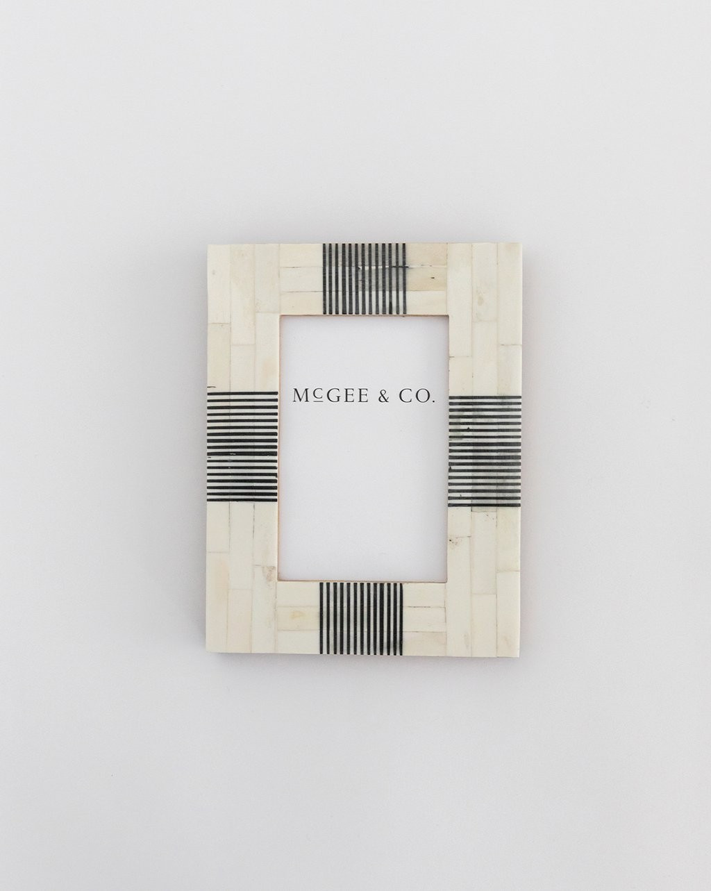 Striped Bone Frame | McGee & Co.
