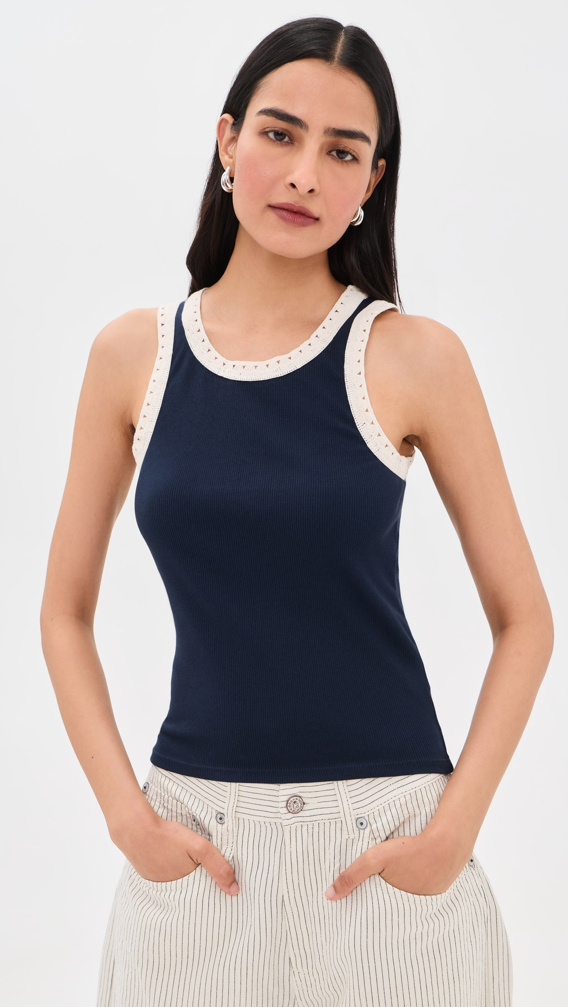 Clarke Rib Tank | Shopbop