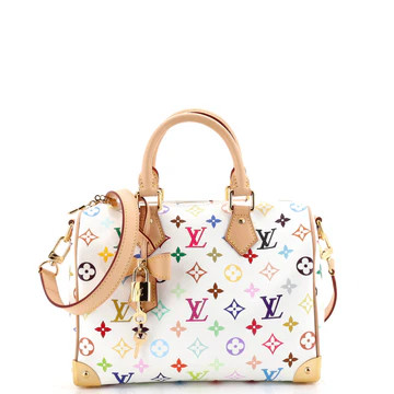 x Takashi Murakami Speedy Soft Bandouliere Bag Monogram Multicolor 25 | Rebag