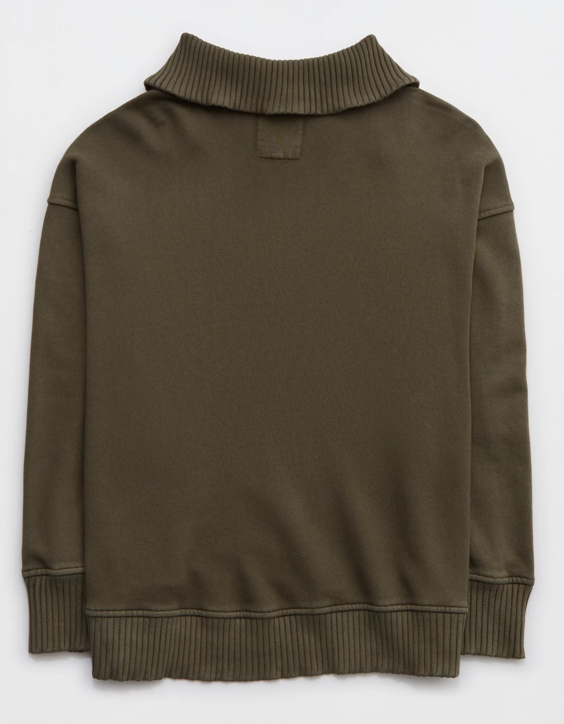 Aerie Down-To-Earth Quarter Zip Sweatshirt | Aerie