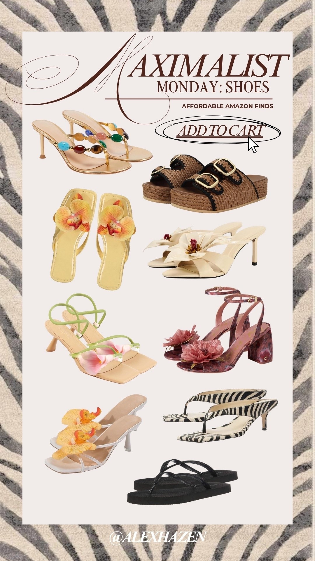 Maximalist Monday: Affordable shoes from Amazon!

#LTKFindsUnder50 #LTKSummerEdit #LTKShoeCrush