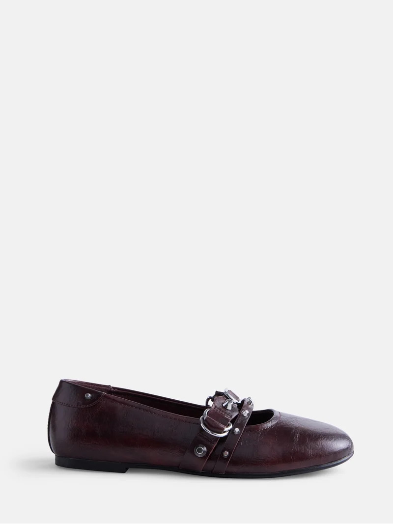 Scoop Women's Studded Ballet Flats | Walmart (US)
