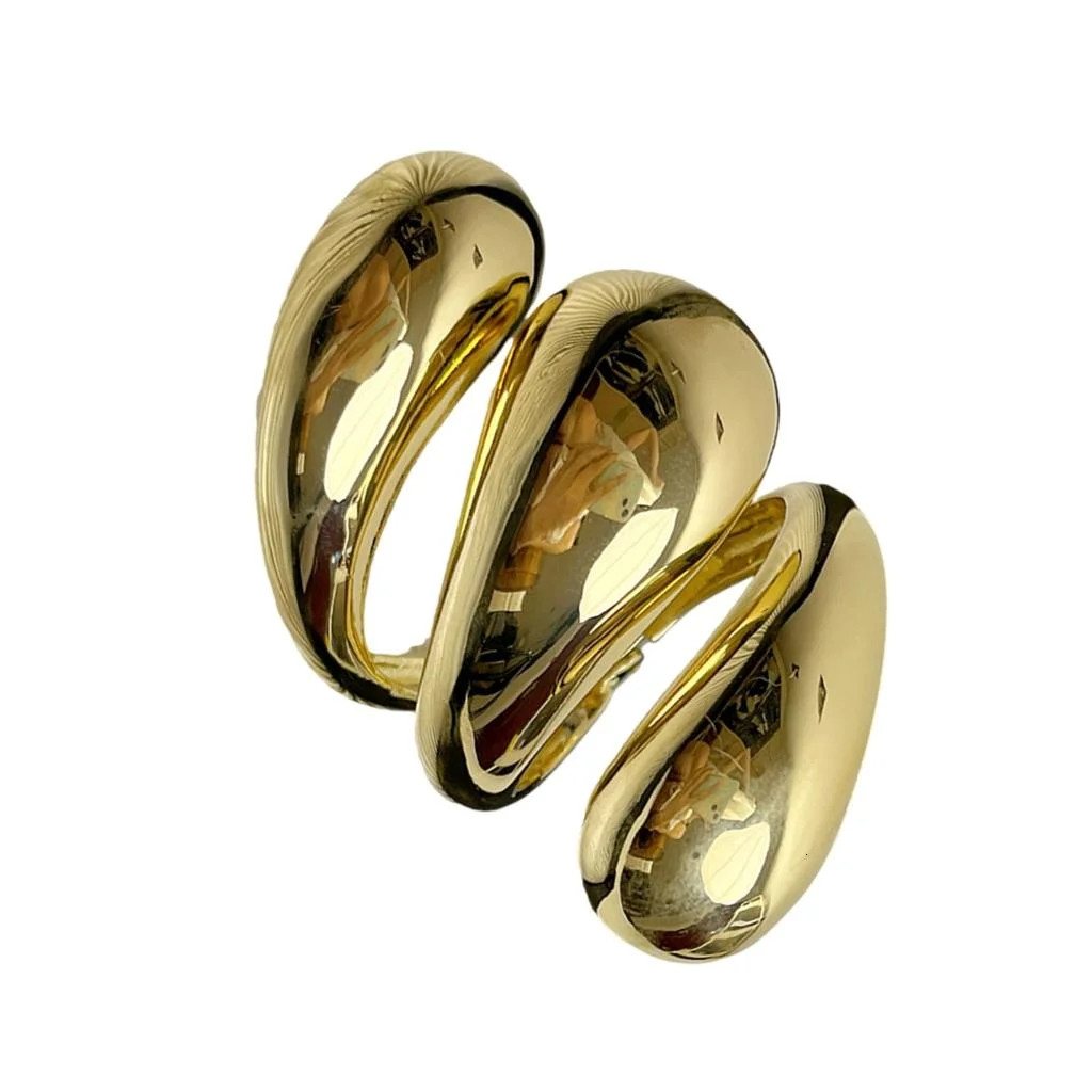 WE-POLUJ Trendy Irregular Bangles Geometric Wide Cuff Bracelets Exaggerated Bracelet Suitable for... | Walmart (US)