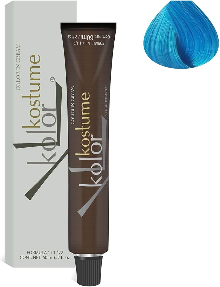 Kostume Kolor Crazy Color Aquarela Baby Blue - 60 ml | Amazon (BR)