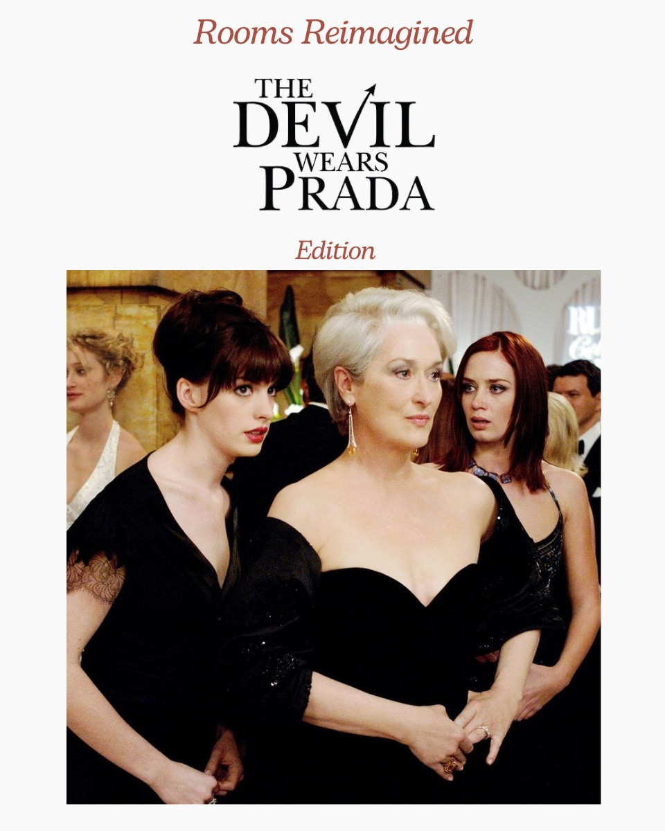A Devil Wears Prada-inspired living room because fashion doesn't stop at the closet! 

#thedevilwearsprada
#ltkhome

#LTKHome