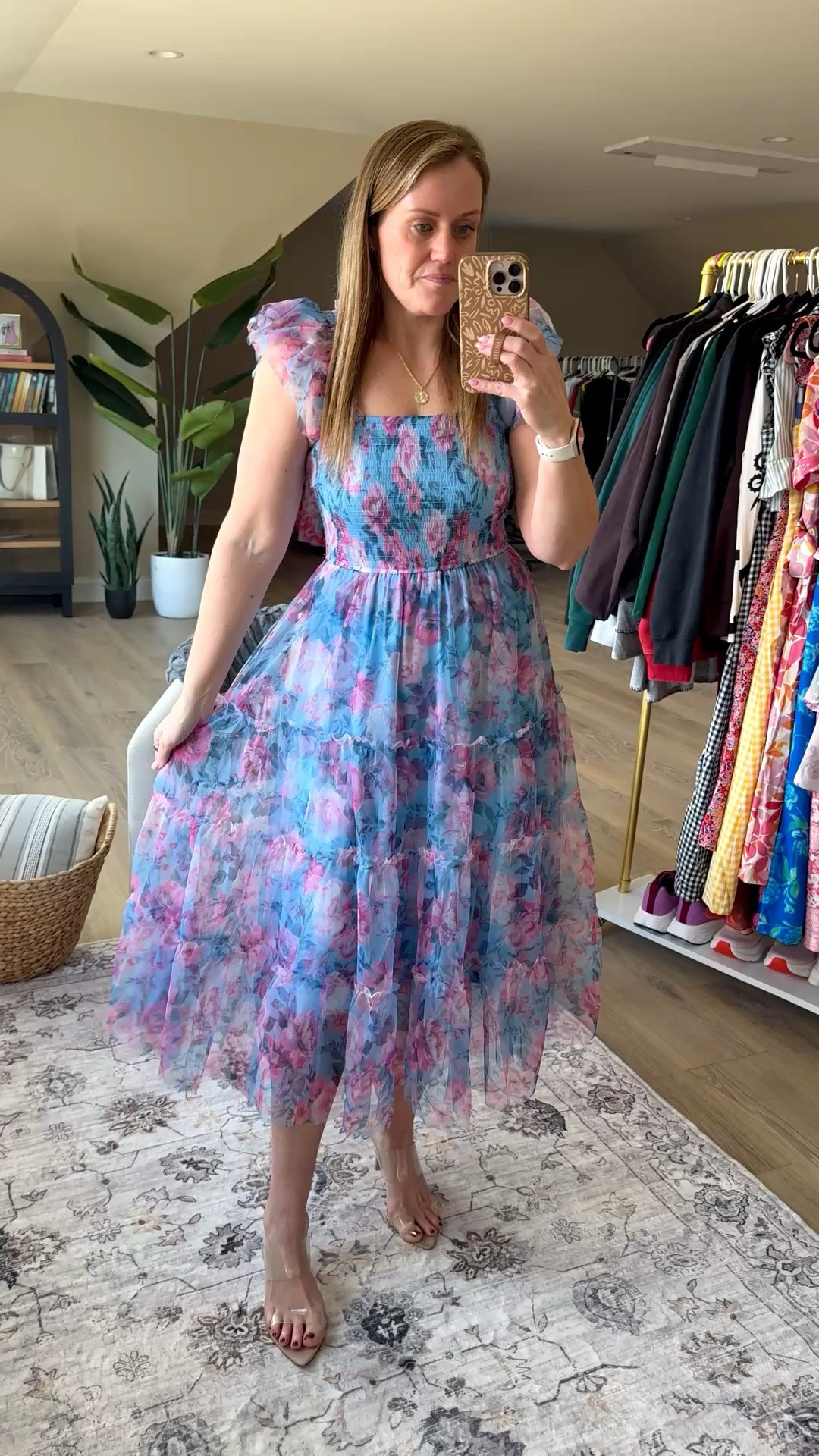 This dress is gorgeous!! Fits TTS. 

#LTKOver40 #LTKdayinmylife #LTKMidsize