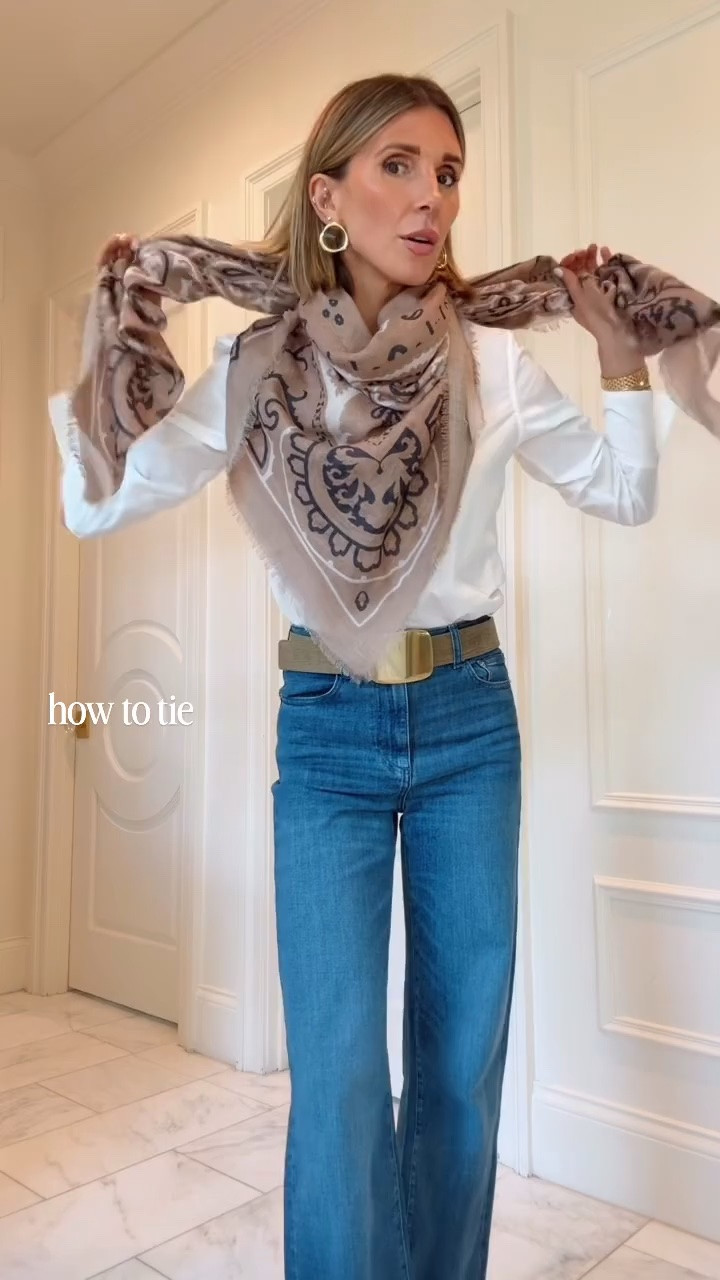 How to tie a scarf! I’m seeing this trending for fall already @Tuckernuck Get it for 20% off with code FAMILY!

#LTKootd #LTKSeasonal

#LTKootd #LTKSaleAlert #LTKSeasonal