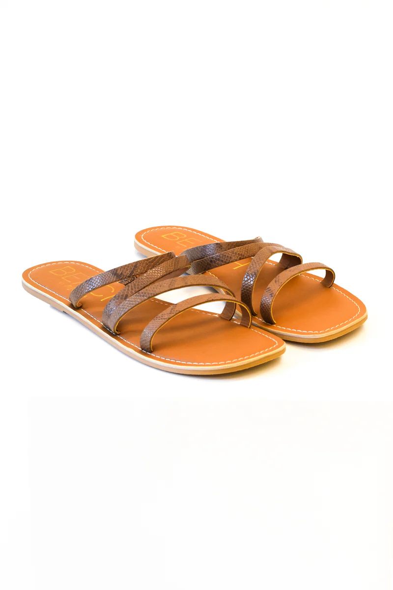 Tanlines Sandals- Natural Lizard | The Impeccable Pig