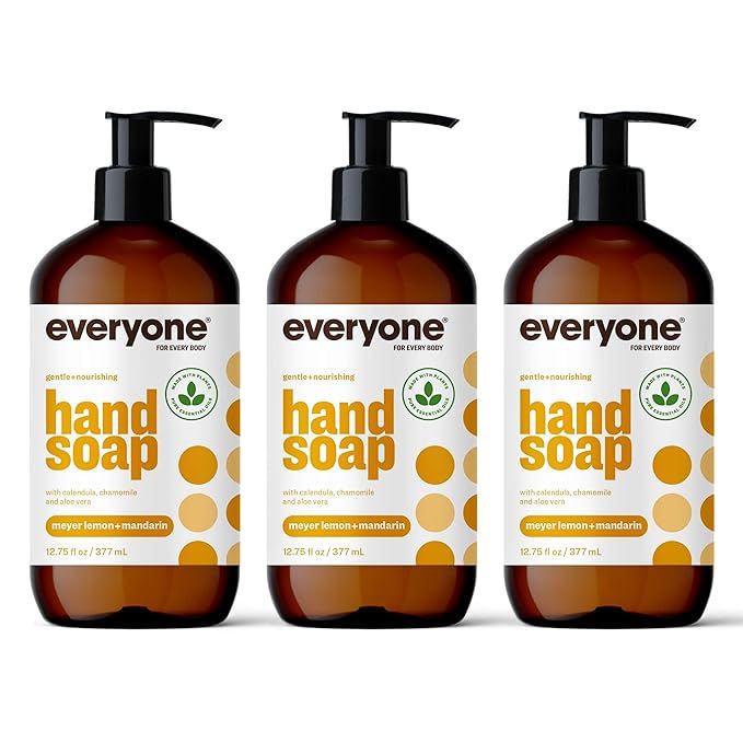 Amazon.com : Everyone Hand Soap: Meyer Lemon and Mandarin, 12.75 Ounce, 3 Count : Beauty & Person... | Amazon (US)