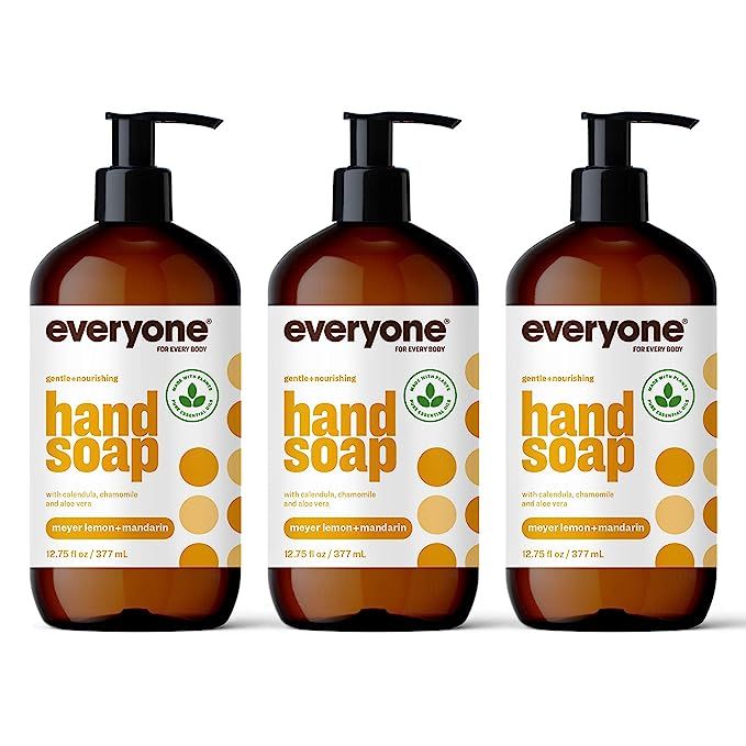 Amazon.com : Everyone Hand Soap: Meyer Lemon and Mandarin, 12.75 Ounce, 3 Count : Beauty & Person... | Amazon (US)