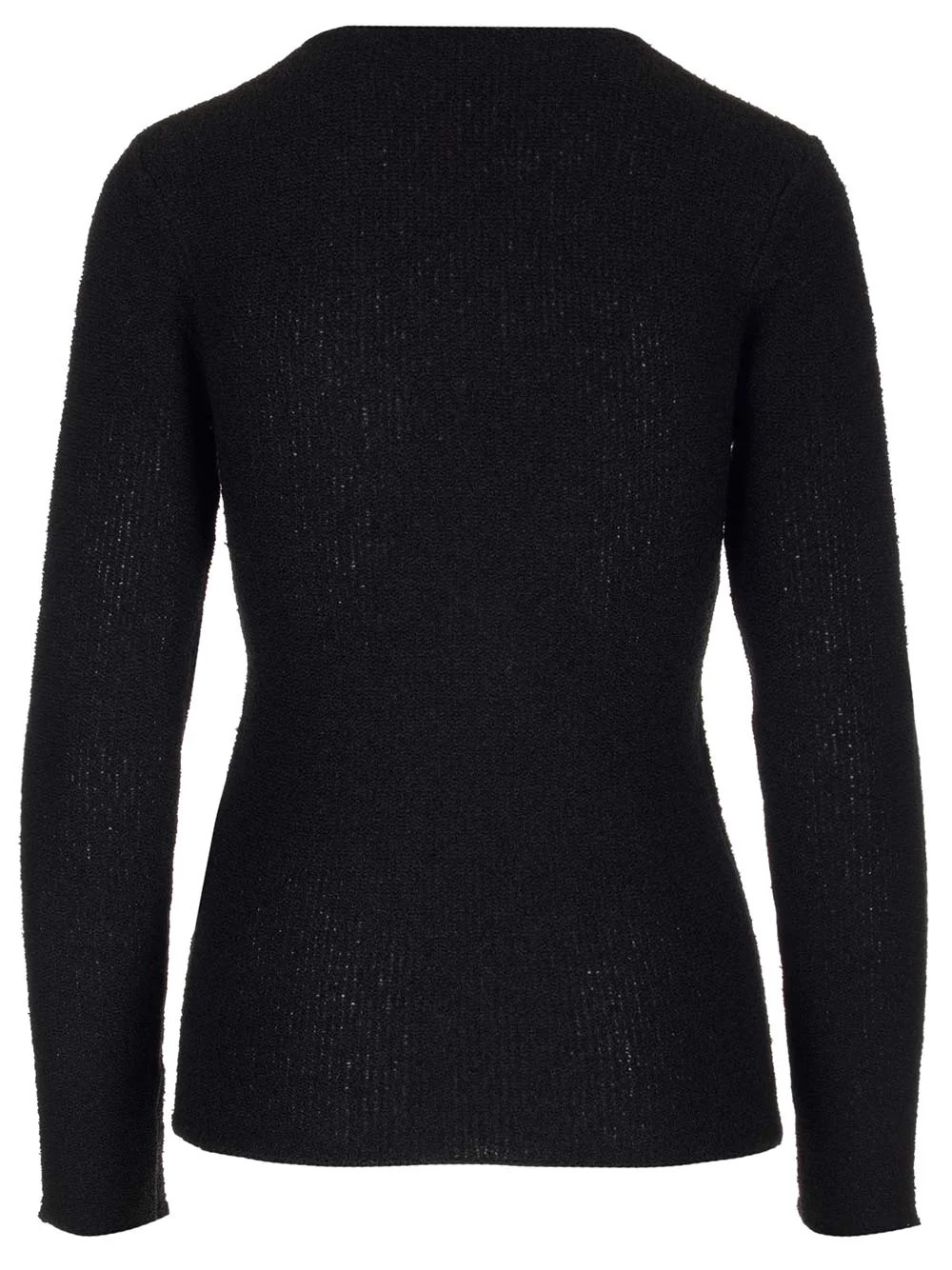 Totême V-Neck Rib-Knit Sweater | Cettire Global