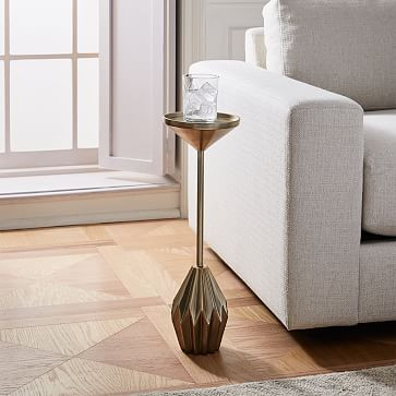 Faceted Drink Table | West Elm (US)