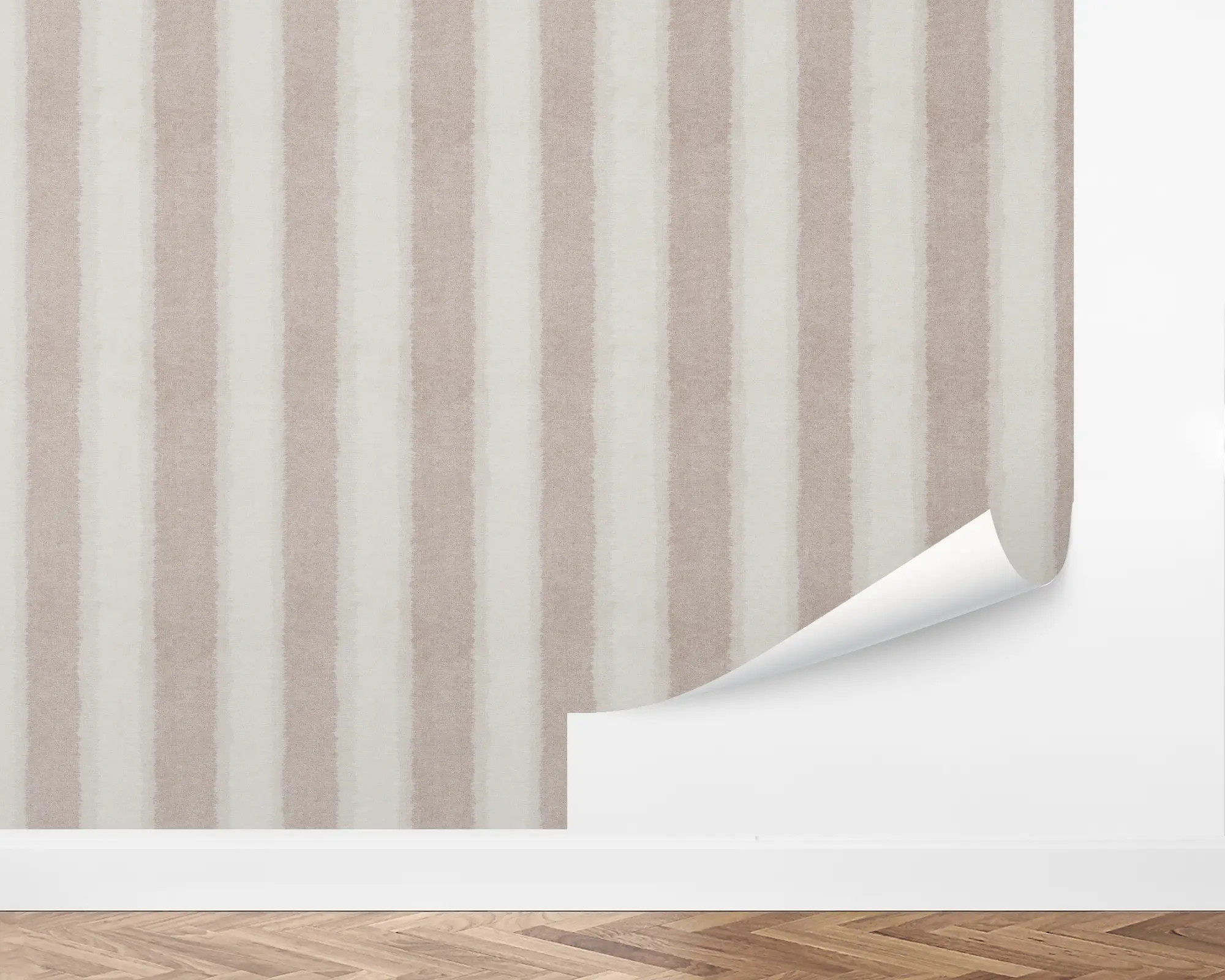 Textured Stripes Wallpaper | Love vs. Design